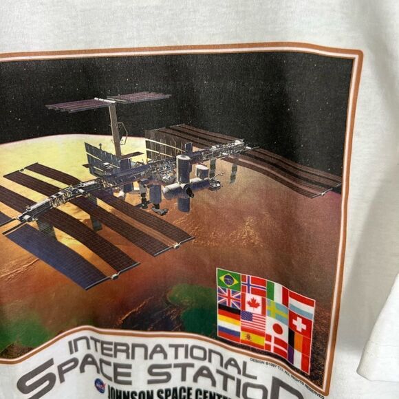 Vintage International Space Station Shirt - Picture 5 of 11